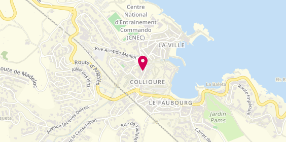 Plan de Olivier Bajard, 16 Rue de la République, 66190 Collioure