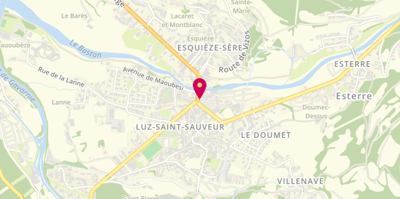Plan de Patisserie Fourcade, 21 Place 8 Mai, 65120 Luz-Saint-Sauveur