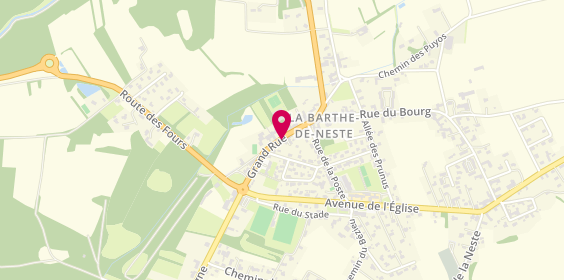 Plan de Les Flocons Pyrénéens, 16 Grande Rue, 65250 La Barthe-de-Neste