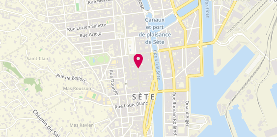 Plan de Jeff de Bruges, 20 Rue Gambetta, 34200 Sète