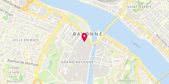 Plan de Maison Pariès, 14 Rue Port 9, 64100 Bayonne