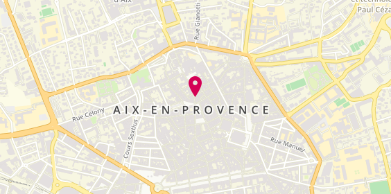 Plan de Madeleine d'Aix, 4 Rue Gaston de Saporta, 13100 Aix-en-Provence