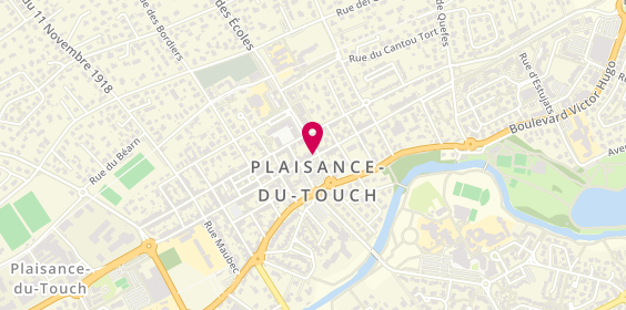 Plan de Lauthier Jean-Marc, 93 avenue des Pyrénées, 31830 Plaisance-du-Touch
