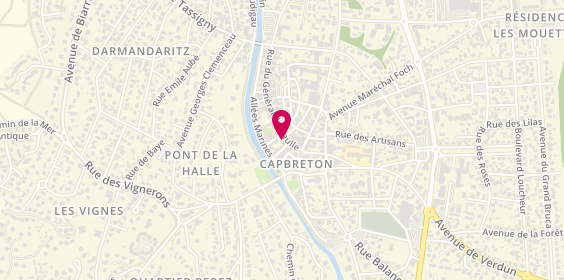 Plan de Cap'bonbon 2.0 - 40130, 62 Rue du Général de Gaulle, 40130 Capbreton