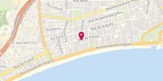 Plan de Confiserie Aux Fruits Défendus, 79 Rue de France, 06000 Nice