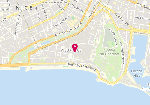 Plan de Pâtisserie LAC -Nice Vieille Ville, 12 Rue de la Préfecture, 06000 Nice