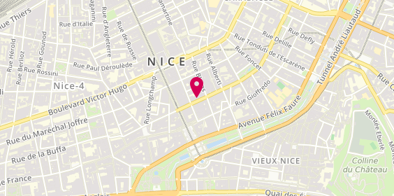 Plan de Jeff de Bruges, 32 Rue de l'Hôtel des Postes, 06000 Nice