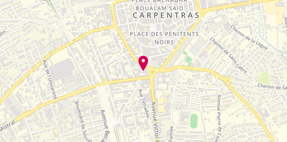 Plan de Confiserie de Carpentras, 106 Place Aristide Briand, 84200 Carpentras