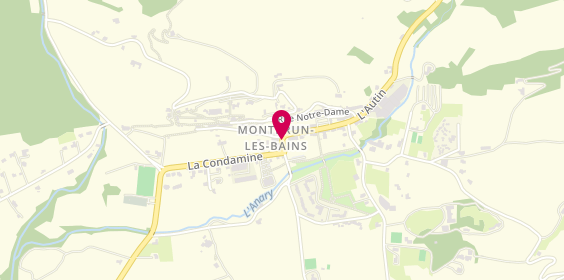 Plan de Confiserie PAYAN - la Boutique, 52 le Chabrerieux, 26570 Montbrun-les-Bains