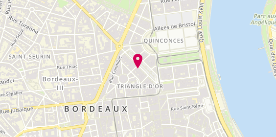 Plan de Cadiot-Badie Bordeaux, 26 Allée de Tourny, 33000 Bordeaux