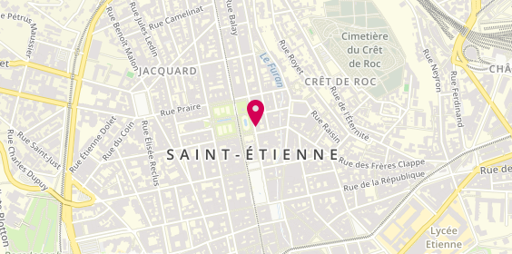 Plan de La Potinière, 2 Pl. Jean Jaurès, 42000 Saint-Étienne