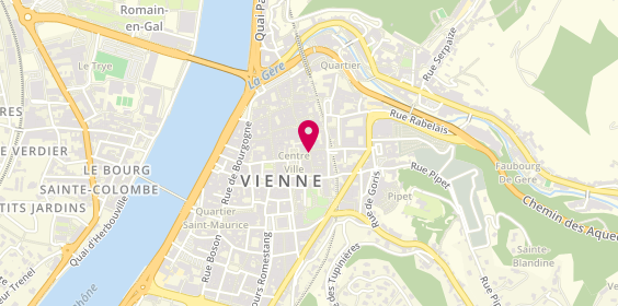 Plan de Patisserie Confiserie Grana, 2 Rue des Orfèvres, 38200 Vienne