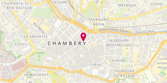 Plan de Favory the, 5 Boulevard du Théatre, 73000 Chambéry