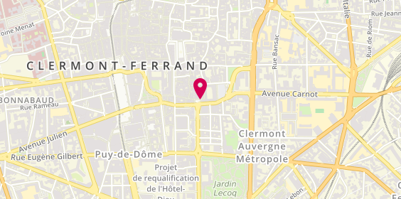 Plan de Le Nougat des Arts, 9 Rue Ballainvilliers, 63000 Clermont-Ferrand