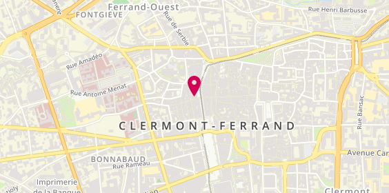 Plan de La Chaumière, 4 Rue Saint-Dominique, 63000 Clermont-Ferrand