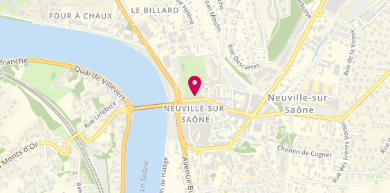 Plan de Pâtisserie Lejeune, 11 Rue Victor Hugo, 69250 Neuville-sur-Saône