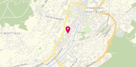 Plan de Aux Petits Gourmands, 168 Rue du Dr Paccard, 74400 Chamonix-Mont-Blanc
