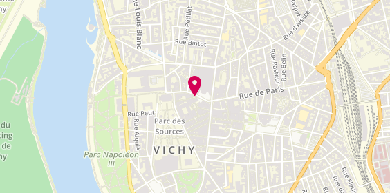 Plan de Vichy Prunelle, Et
36 Rue Montaret Angle Rue Lucas
36 Rue Montaret, 03200 Vichy, France