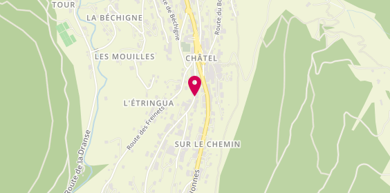 Plan de Les Délices de Châtel, 207 Route du Linga, 74390 Châtel