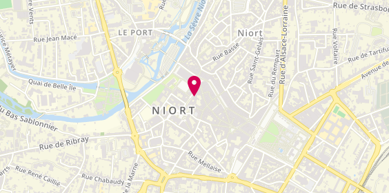 Plan de Nuage Croquant, 9 Rue de l'Hôtel de Ville, 79000 Niort