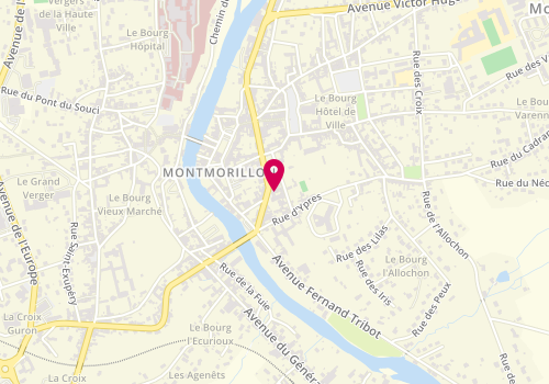 Plan de Rannou-Métivier, 32 Boulevard de Strasbourg, 86500 Montmorillon