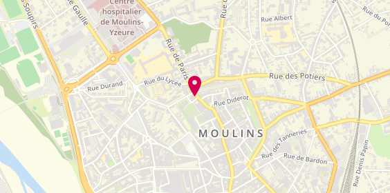 Plan de Les palets d'Or, 11 Rue de Paris, 03000 Moulins