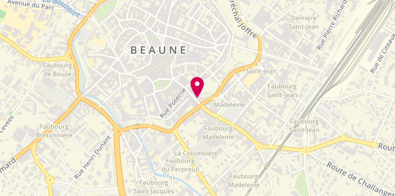 Plan de L'Atelier des Bonbons, 37 Rue d'Alsace, 21200 Beaune