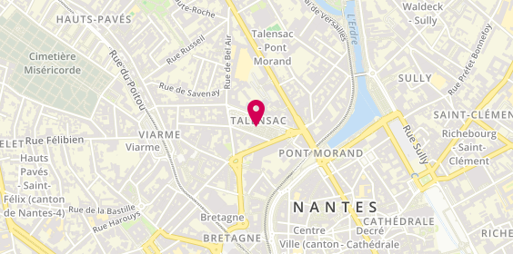 Plan de Guerlais Chocolatier, Vincent Guerlais, Marché
Rue Talensac, 44000 Nantes