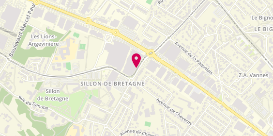 Plan de Jeff de Bruges, 325 Route de Vannes Galerie le Sillon Shopping C.C Auchan, 44800 Saint-Herblain