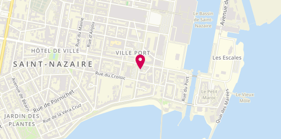 Plan de Aux Pains d'Amelie, 24 Rue Vincent Auriol, 44600 Saint-Nazaire