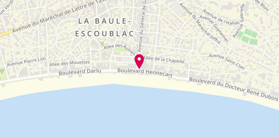 Plan de Confiserie Manuel, 2 avenue du Général de Gaulle, 44500 La Baule-Escoublac