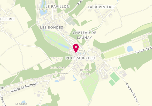 Plan de JACQUEAU Christophe, 5 Route de Saint-Ouen Les Vignes, 37530 Pocé-sur-Cisse