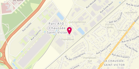 Plan de DBP Val de Loire, Zone Industrielle Gailletrous Ii
2 Rue Pierre et Marie Curie, 41260 La Chaussée-Saint-Victor