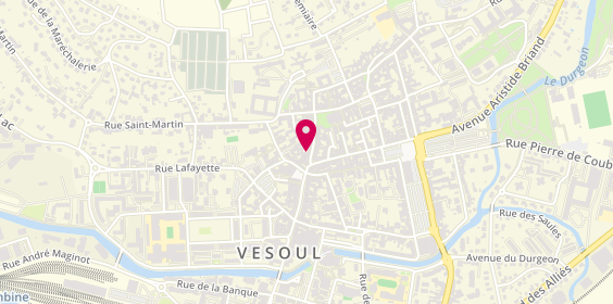 Plan de Macdm Institut du Gout Francais, 22 Rue d'Alsace Lorraine, 70000 Vesoul