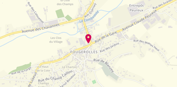 Plan de Boulangerie Platte, 8 Rue du Bas de Laval, 70220 Fougerolles-Saint-Valbert