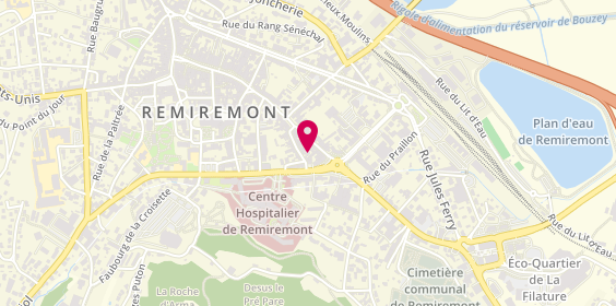 Plan de Pâtisserie Jean-Luc, 114 Rue Charles de Gaulle, 88200 Remiremont