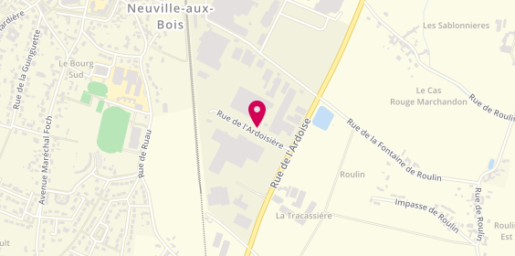 Plan de Alex Olivier, Zone Artisanale 
4 Rue de l'Ardoisière, 45170 Neuville-aux-Bois
