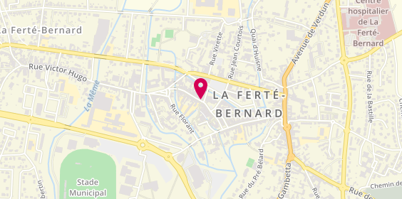 Plan de L'Instant Chocolat, 33 Rue d'Huisne, 72400 La Ferté-Bernard