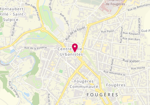 Plan de Léonidas, 9 Boulevard du Maréchal Leclerc, 35300 Fougères