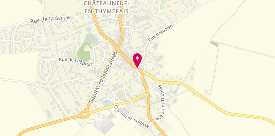 Plan de Patisserie Vieillot R.melun, 55 Rue Jean Moulin, 28170 Châteauneuf-en-Thymerais