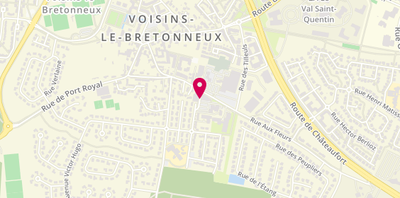 Plan de Boulangerie Pâtisserie et Chocolaterie Roidor, Rue Alfred de Vigny, 78960 Voisins-le-Bretonneux