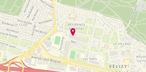 Plan de Studio Coiffure, 21 avenue du Général de Gaulle, 78140 Vélizy-Villacoublay