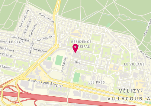 Plan de Studio Coiffure, 21 Avenue General de Gaulle, 78140 Vélizy-Villacoublay
