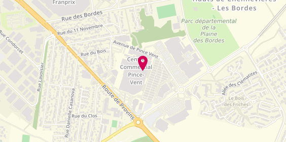 Plan de Jeff de Bruges - Martial, Pince-Vent Shopping Center (Route Nationale 4
85 Route de Provins, 94430 Chennevières-sur-Marne