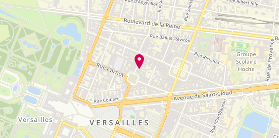 Plan de Aux Colonnes, 14 Rue Hoche, 78000 Versailles