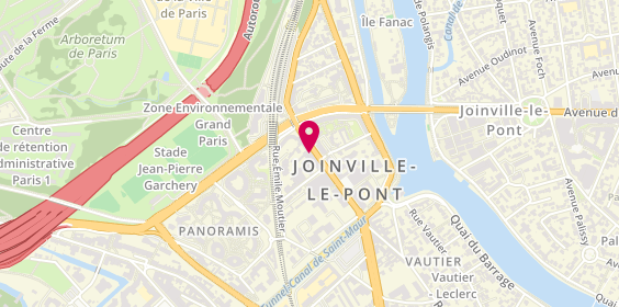 Plan de De Neuville, 10 Bis Rue de Paris, 94340 Joinville-le-Pont