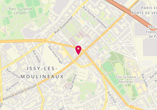 Plan de Jeff de Bruges, 6 Rue du Général Leclerc, 92130 Issy-les-Moulineaux