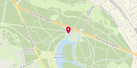 Plan de Confiserie du Lac, Route Circulaire, 75012 Paris