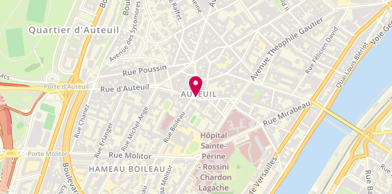 Plan de Servant Chocolatier, 30 Rue Auteuil, 75016 Paris