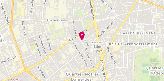 Plan de Confiseries Paries, 9 Rue Saint-Placide, 75006 Paris